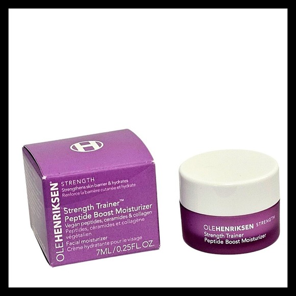 OLE HENRIKSEN Strength Trainer Peptide Boost Moisturizer Vegan 0.25 fl oz Travel - Picture 1 of 5